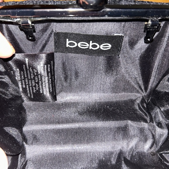 Euc Bebe mini sequin hard clutch - Picture 5 of 5